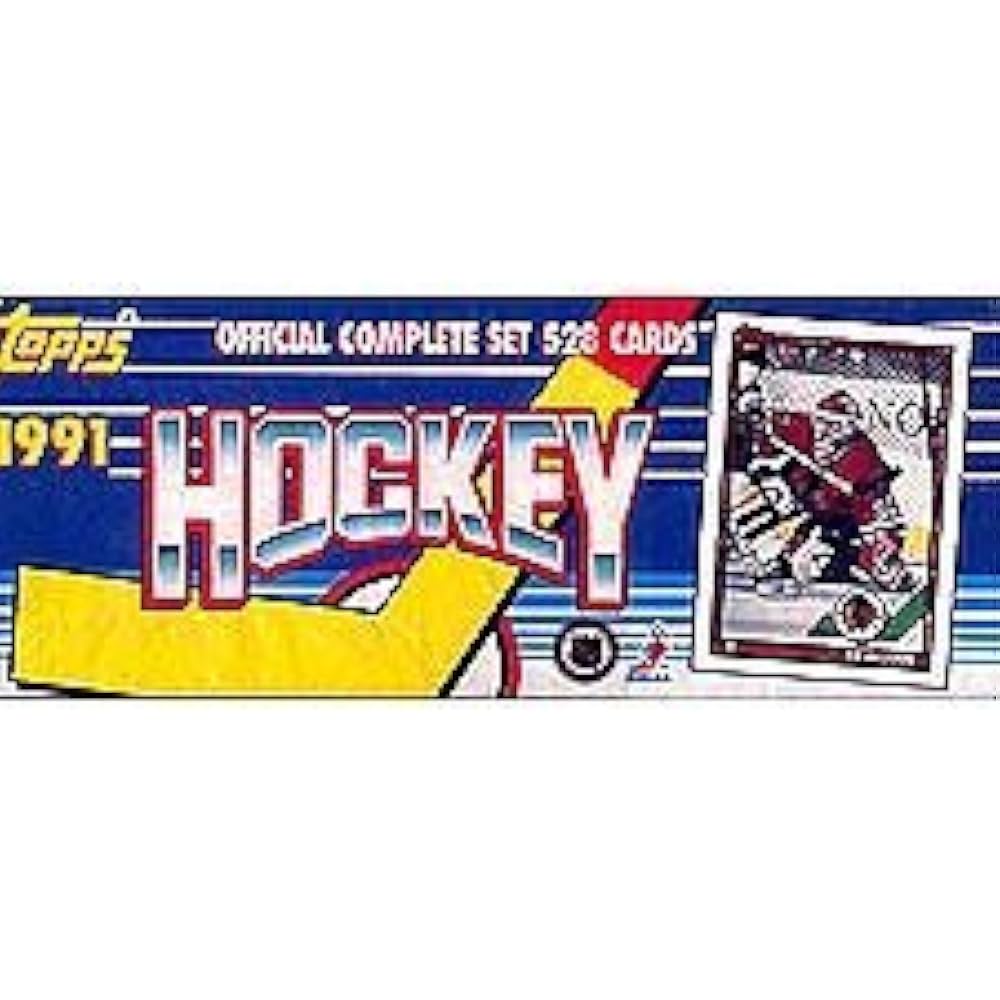 Amazon.com: 1991/1992 Topps Factory Sealed Hockey Box Set